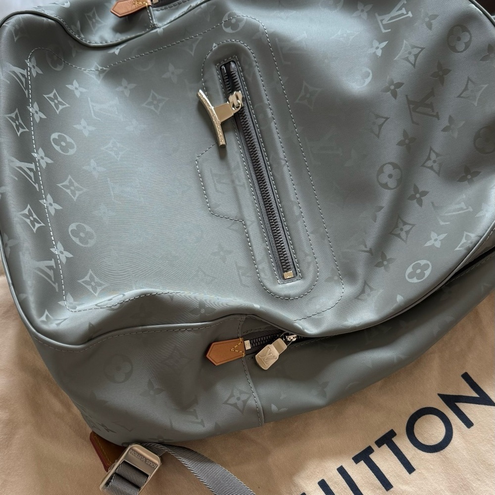 Louis Vuitton Gray Monogram Backpack